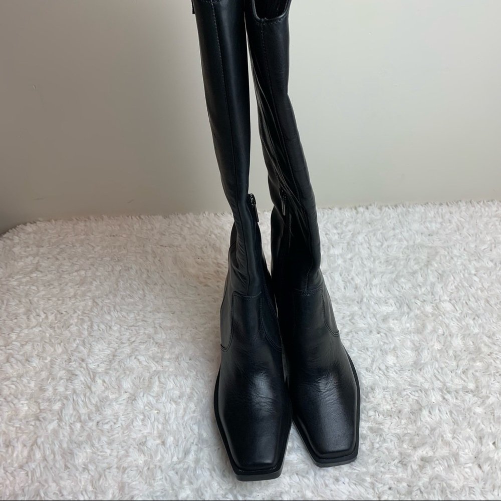 NEW Vince Camuto Afelia Knee High Boot in Black Leather . New without box. - Picture 12 of 16